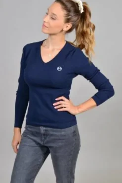 Hot Pull Toulon Femme Femme Tenue D'Équitation Femme·Sweat Shirt, Polaire Et Pull Femme