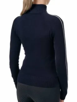 Online Pull tricot col roulé Fine Knit Luxe - Femme Tenue D'Équitation Femme·Sweat Shirt, Polaire Et Pull Femme