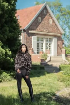 Online Pull tricoté Jumper Heritage 2025 - Femme Tenue D'Équitation Femme·Sweat Shirt, Polaire Et Pull Femme