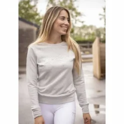 New Pull ully - - clair, logo 3d Femme Tenue D'Équitation Femme·Sweat Shirt, Polaire Et Pull Femme