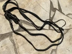 New Renes en cuir Eric Thomas Rênes·Rênes Lisses