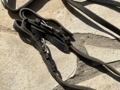 New Renes en cuir Eric Thomas Rênes·Rênes Lisses