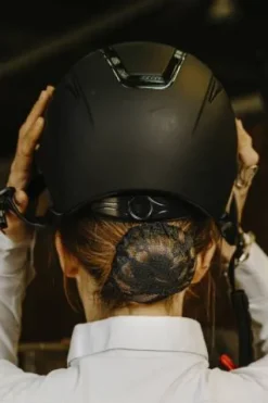 Discount Resille dentelle noire Femme Tenue De Concours Femme·Résilles Cheveux|Les Accessoires De Concours·Résilles De Cavalière