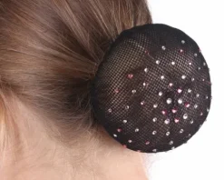 Hot Resille noire stones Femme Tenue De Concours Femme·Résilles Cheveux|Les Accessoires De Concours·Résilles De Cavalière