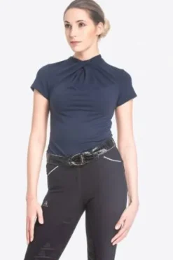 New Riding Top CASUAL CHIC - - Élégance et confort Femme Tenue D'Équitation Femme·Polos Et Chemises