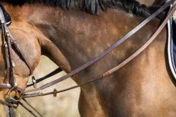 Online Rênes allemandes cuir - - boucles en laiton Rênes·Rênes Allemande