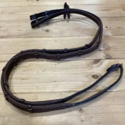 Rênes caoutchouc  avec arrêtoirs - Jump'in Rênes·Rênes En Caoutchouc