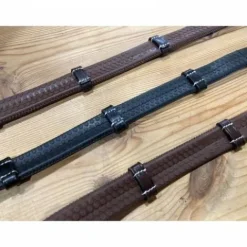 Rênes caoutchouc  avec arrêtoirs - Jump'in Rênes·Rênes En Caoutchouc