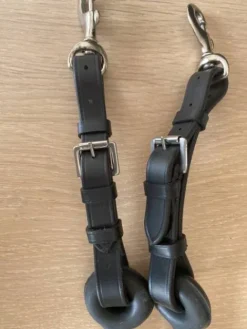 Rênes fixes en cuir Enrênement Pour Longer