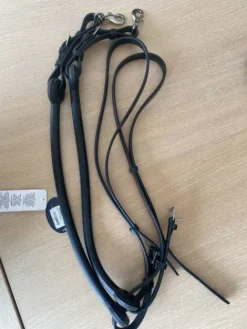 Rênes fixes en cuir Enrênement Pour Longer