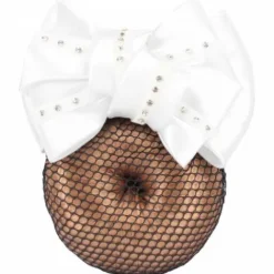 Clearance Résille barette strass - - Finition velours Femme Tenue De Concours Femme·Résilles Cheveux|Les Accessoires De Concours·Résilles De Cavalière