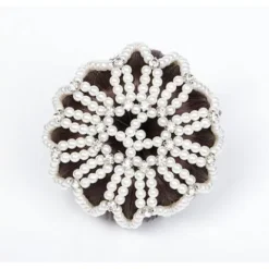 Hot Résille perles et crystal - Harry's Horse Femme Tenue De Concours Femme·Résilles Cheveux|Les Accessoires De Concours·Résilles De Cavalière