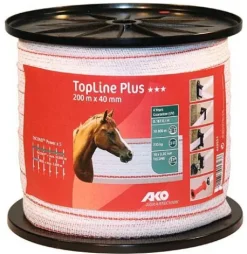 Hot Ruban de clôture Topline Plus - Clôture Électrique·Fil Et Ruban