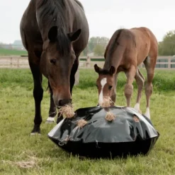 Sac à foin rond Play & Slow feeder - Kentucky - 80 cm de diamètre Matériel Pour L'Alimentation·Râteliers à Foin|Ratelier D'Herbage
