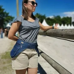 Discount Sac Ceinture Double Classique - - 4 poches Sacs & Pochettes De Ceinture