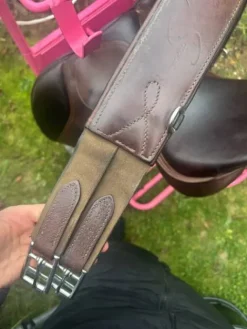 Best Sangle Antares taille 140 cuir marron Sangles