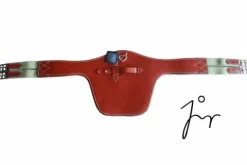 New Sangle bavette avec élastique en cuir  de chez Sangles