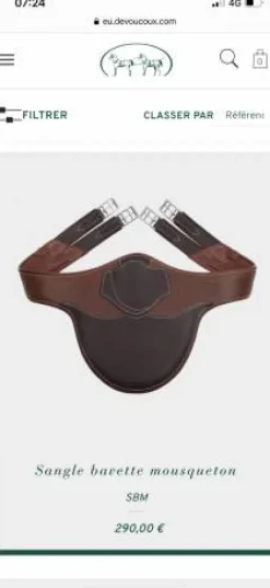 New Sangle bavette Sangles