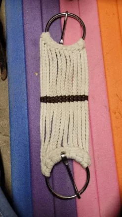 Sangle western blanche Sangles Western|Sangles