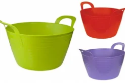 Discount Seau d'écurie flexible flexibag de 28 litres avec poignées - Matériel Pour L'Alimentation·Abreuvoirs Et Seaux