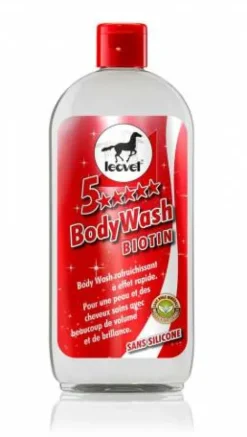 New Shampoing 5* biotine - - volume et brillance Shampoings Pour Chevaux