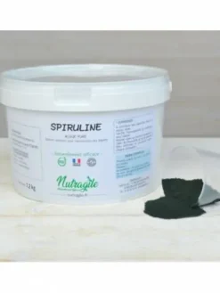 Hot Spiruline 1.2kg Bien-Être Du Cheval·Plantes Pour Chevaux