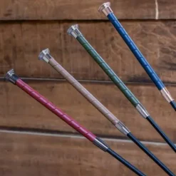 Clearance Stick de dressage Zoey - Harry's Horse - Poignée colorée Cravaches