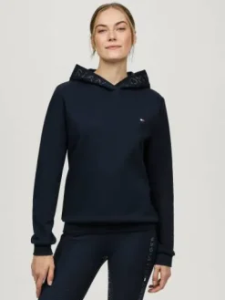 New Sweat à capuche Laurens Strass - - Technique et féminin Femme Tenue D'Équitation Femme·Sweat Shirt, Polaire Et Pull Femme