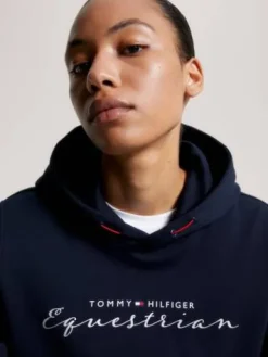 Hot Sweat à capuche Logo Graphique Metallic - Femme Tenue D'Équitation Femme·Sweat Shirt, Polaire Et Pull Femme