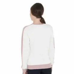 Sweat à col rond avec logo imprimé - Femme Tenue D'Équitation Femme·Sweat Shirt, Polaire Et Pull Femme