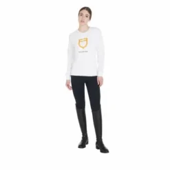 Online Sweat à col rond avec logo - Femme Tenue D'Équitation Femme·Sweat Shirt, Polaire Et Pull Femme