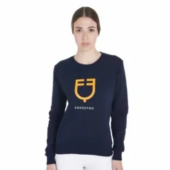 Online Sweat à col rond avec logo - Femme Tenue D'Équitation Femme·Sweat Shirt, Polaire Et Pull Femme