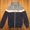 Sale Sweat Pénélope Leprevost Gris & Bleu Marine junior Enfant Tenue D'Équitation Enfant·Sweat Shirt, Polaire Et Pull Enfant
