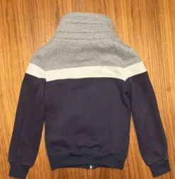 Sale Sweat Pénélope Leprevost Gris & Bleu Marine junior Enfant Tenue D'Équitation Enfant·Sweat Shirt, Polaire Et Pull Enfant