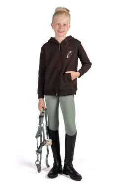 Sale Sweat zippé Mia - - Doublé polaire Enfant Tenue D'Équitation Enfant·Sweat Shirt, Polaire Et Pull Enfant
