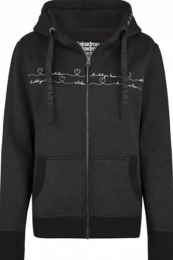Sweat zippé Zip Hoodie ZAZA Equestrian Fanatics 2020 - Femme Tenue D'Équitation Femme·Sweat Shirt, Polaire Et Pull Femme