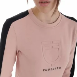 Clearance Sweat-shirt à col rond cameo - Femme Tenue D'Équitation Femme·Sweat Shirt, Polaire Et Pull Femme