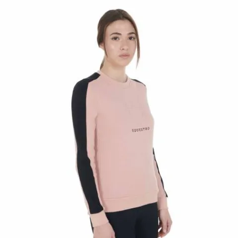 Clearance Sweat-shirt à col rond cameo - Femme Tenue D'Équitation Femme·Sweat Shirt, Polaire Et Pull Femme