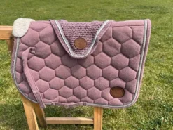 Outlet Tapis CSO rose + bonnet Tapis De Cso|Tapis De Selle