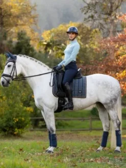 New Tapis de dressage Loire Petrole - Tapis De Dressage|Tapis De Selle