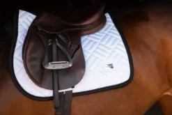 Clearance Tapis de dressage Modern White Black Edition - Tapis De Dressage|Tapis De Selle