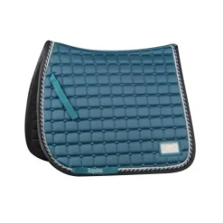 Discount Tapis de dressage Teal Blue - - Coton de qualité Tapis De Dressage|Tapis De Selle