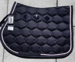 Tapis de selle anatomique Glossy Wave - - Antidérapant Tapis De Cso|Tapis De Selle