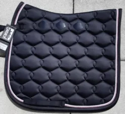 Tapis de selle anatomique Glossy Wave - - Antidérapant Tapis De Cso|Tapis De Selle