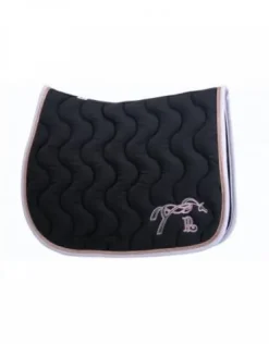 Best Tapis de selle Classique Marine et Rose Gold - PENELOPE COLLECTION Tapis De Cso|Tapis De Selle
