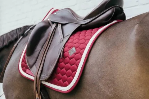 New Tapis de selle corde tressée dressage - Kentucky - élégance et confort Tapis De Dressage|Tapis De Selle