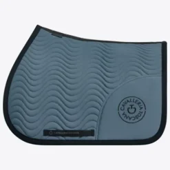 Hot Tapis de selle Double Orbit Wave Quilted Pétrole - Tapis De Dressage|Tapis De Cso