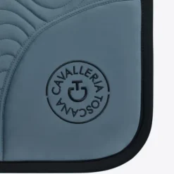 Hot Tapis de selle Double Orbit Wave Quilted Pétrole - Tapis De Dressage|Tapis De Cso