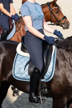 Discount Tapis de selle glossy jewel classic sport - - tissu brillant Tapis De Dressage|Tapis De Selle