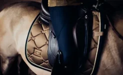 Outlet Tapis de selle Golden Brass - Tapis De Cso|Tapis De Dressage